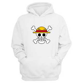 Blusa Jaqueta 3D Luffy Sorrindo One Piece Anime Touca Canguru