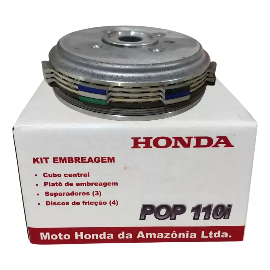 Kit Embreagem Pop 110i - ORIGINAL HONDA - HAMP - 2016 2017 2018 2019 ...