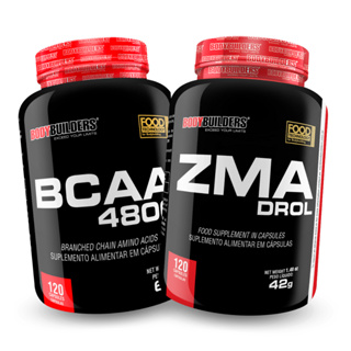 Kit Bcaa 4800 120 Cáps + Zma Drol 120 Cáps - Bodybuilders