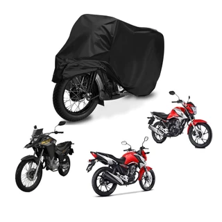 Capa Cobrir Moto Térmica Couro Plastico Protetora Sol Chuva Impermeável em Oferta na Shopee