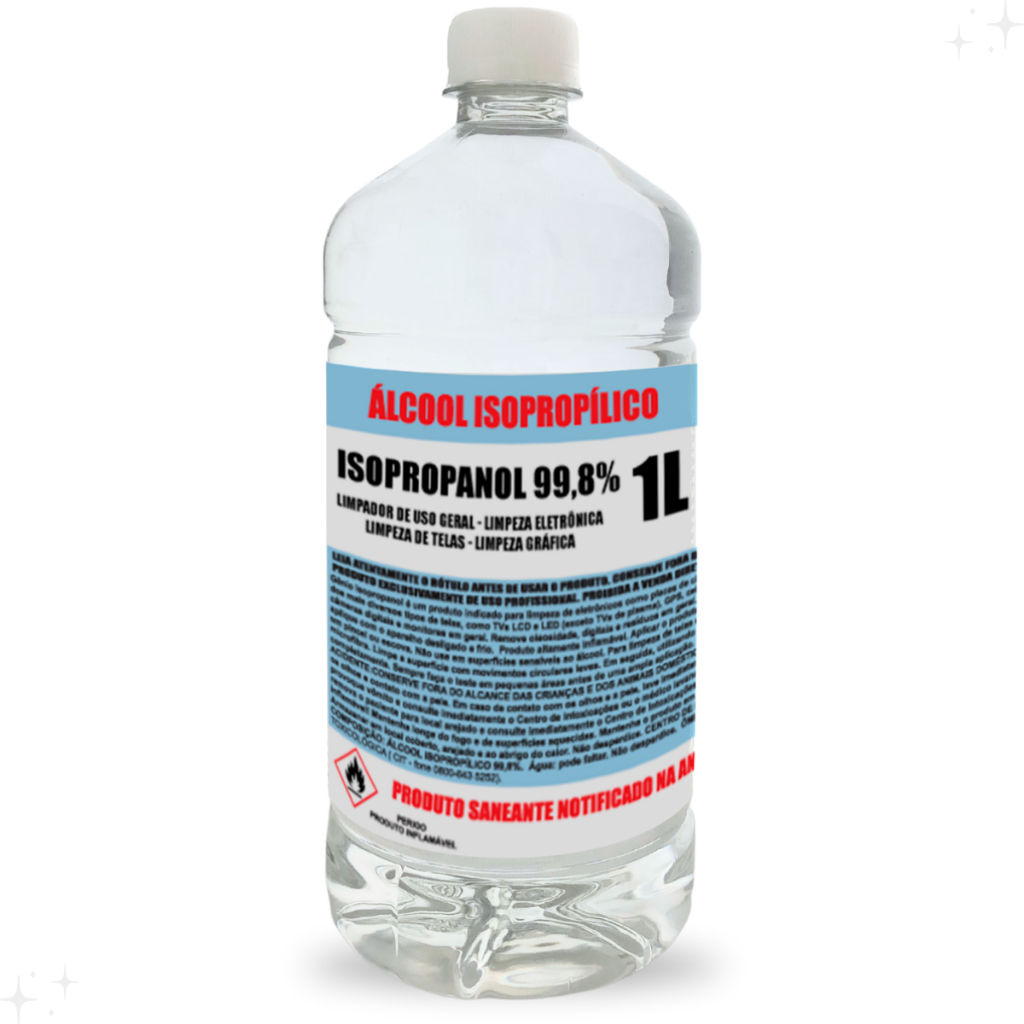 Alcool Isopropilico 1L - Sete Eletrônica