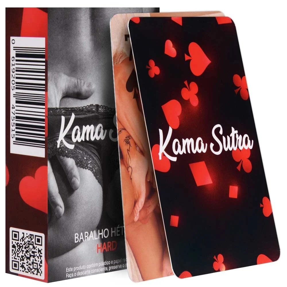 Baralho Hetero Kama Sutra Hard 52 Posições Casal Shopee Brasil 3661