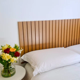 Cabeceira 190cm X 55cm Cama King Box Em Ripado Premium
