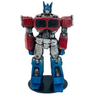 Conjunto de Mini Boneco e Figura de Ação - Transformers - Optimus