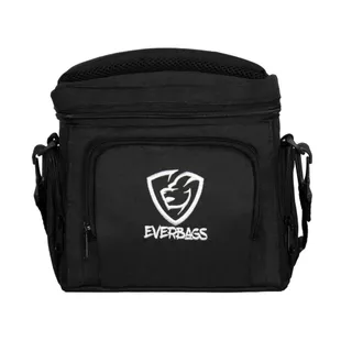 Bolsa Térmica Fitness Master Everbags Preto Branco