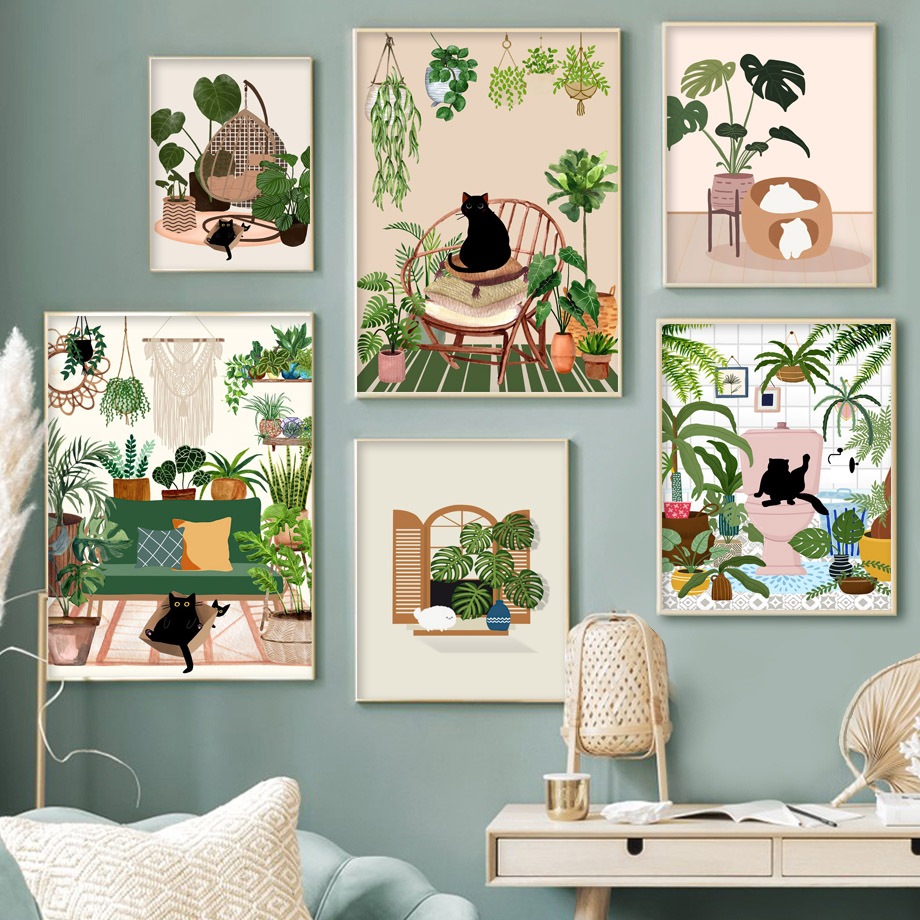 PJN Wallart Poster Stampe Wall Art Estetica Per Decorazione Parete