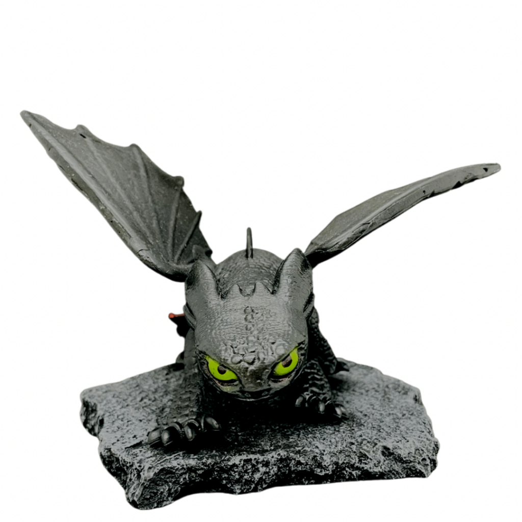 Boneco Banguela Colecionável Dragão Desenho Filme Estátua Estatueta de Resina