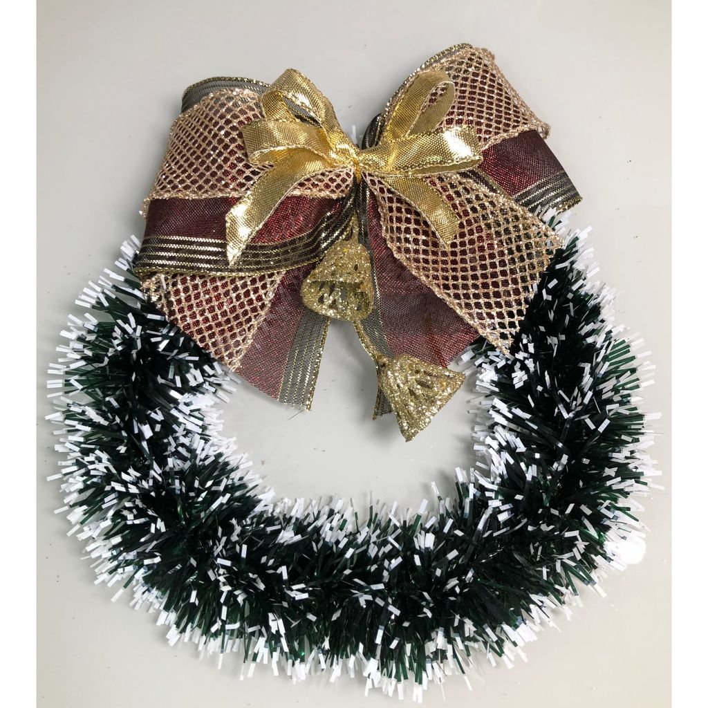 Decoração de Natal Guirlanda Laço
