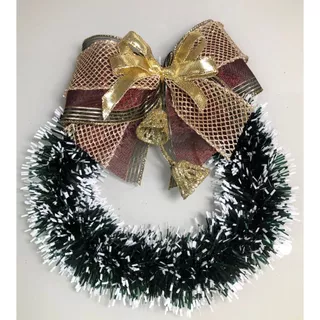 Decoração de Natal Guirlanda Laço