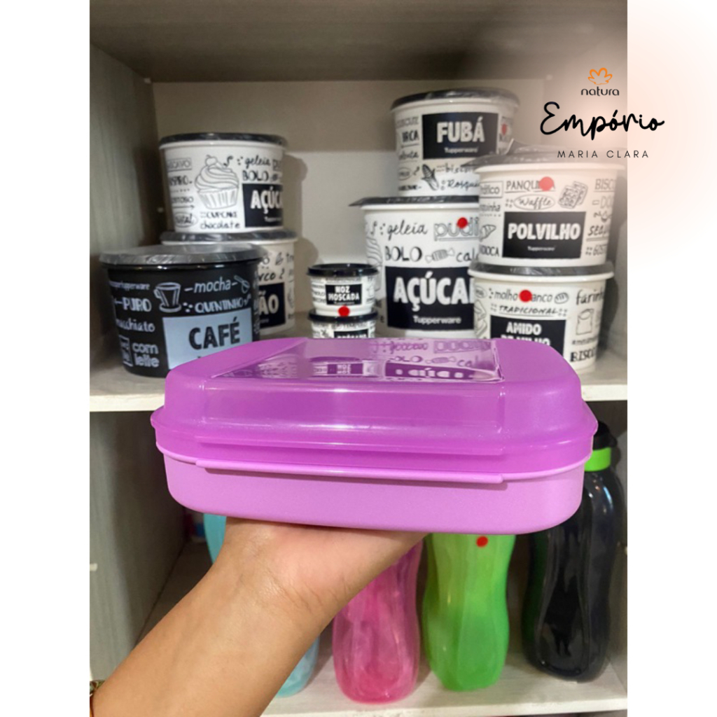 Tupperware Linha Caixa Visual Box | A Escolher | Shopee Brasil
