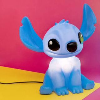 Luminária Abajur de Led Angel Stitch Disney Bivolt