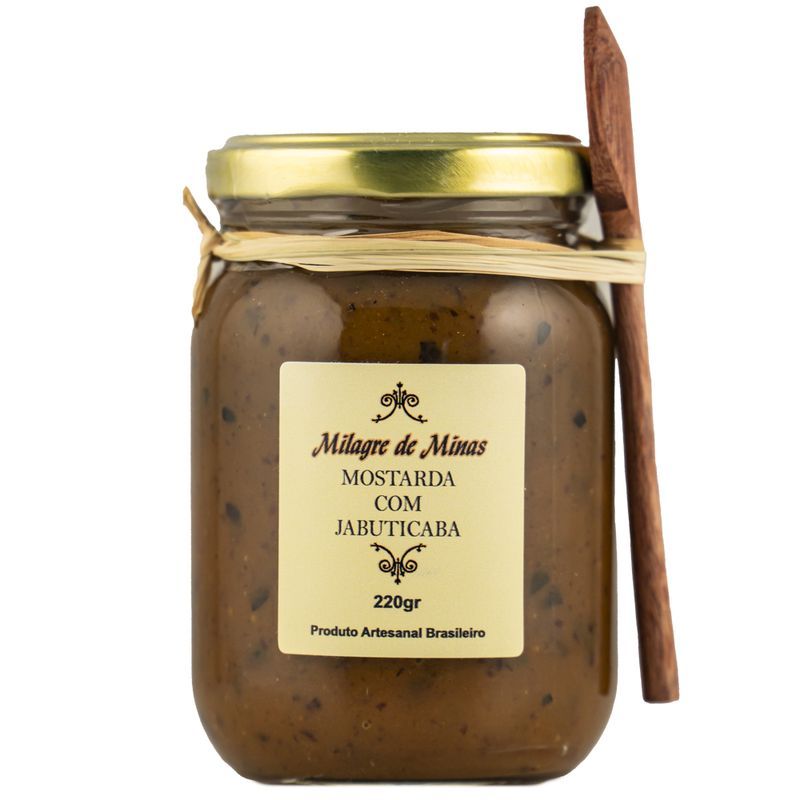 Mostarda C/ Jabuticaba Milagre De Minas 220g