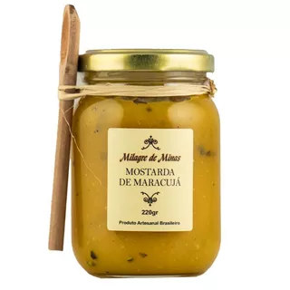 Mostarda c/ Maracujá Milagre de Minas 220g