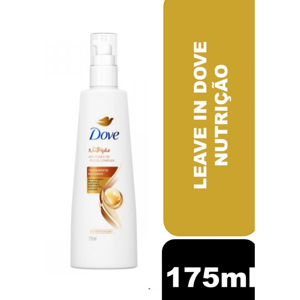 Tratamento Noturno Dove Nutrição 175ml