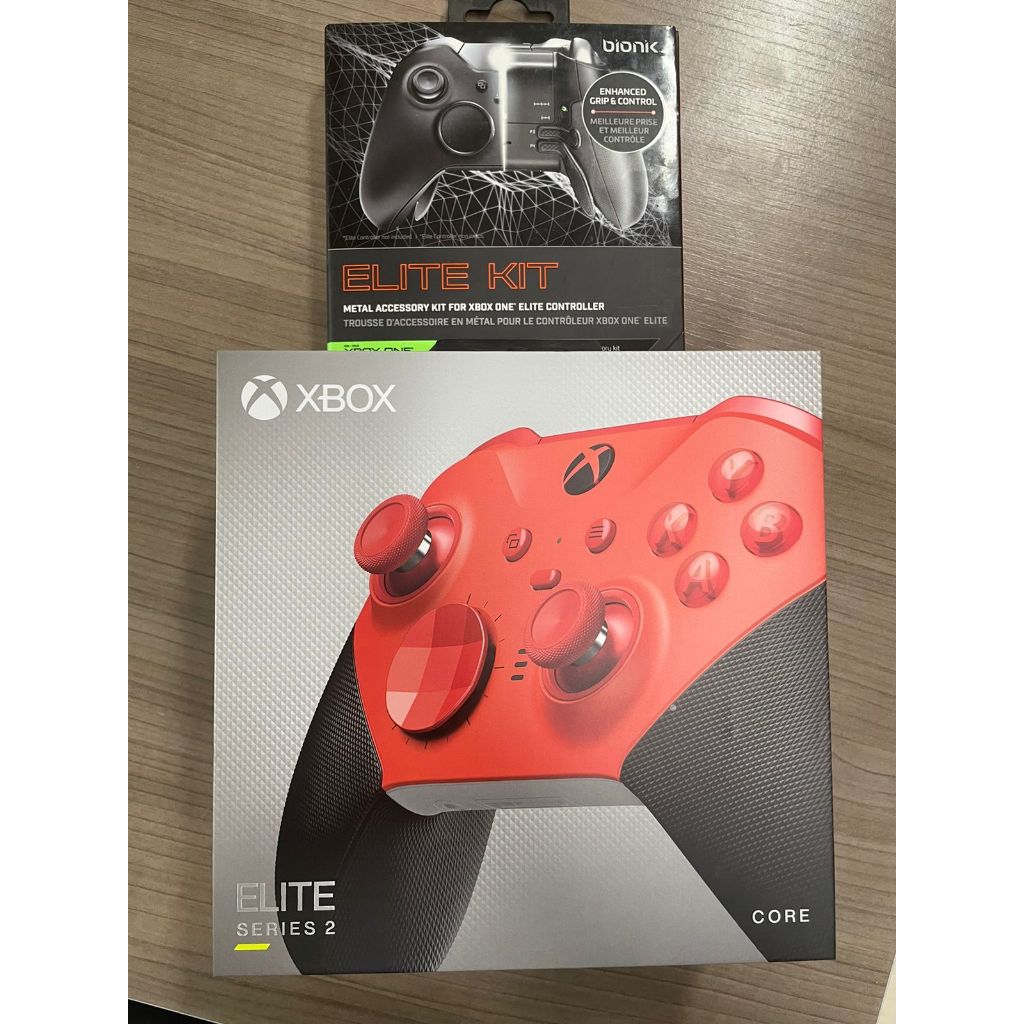 Controle Xbox Elite Series 2 One Core Vermelho + Elite Kit