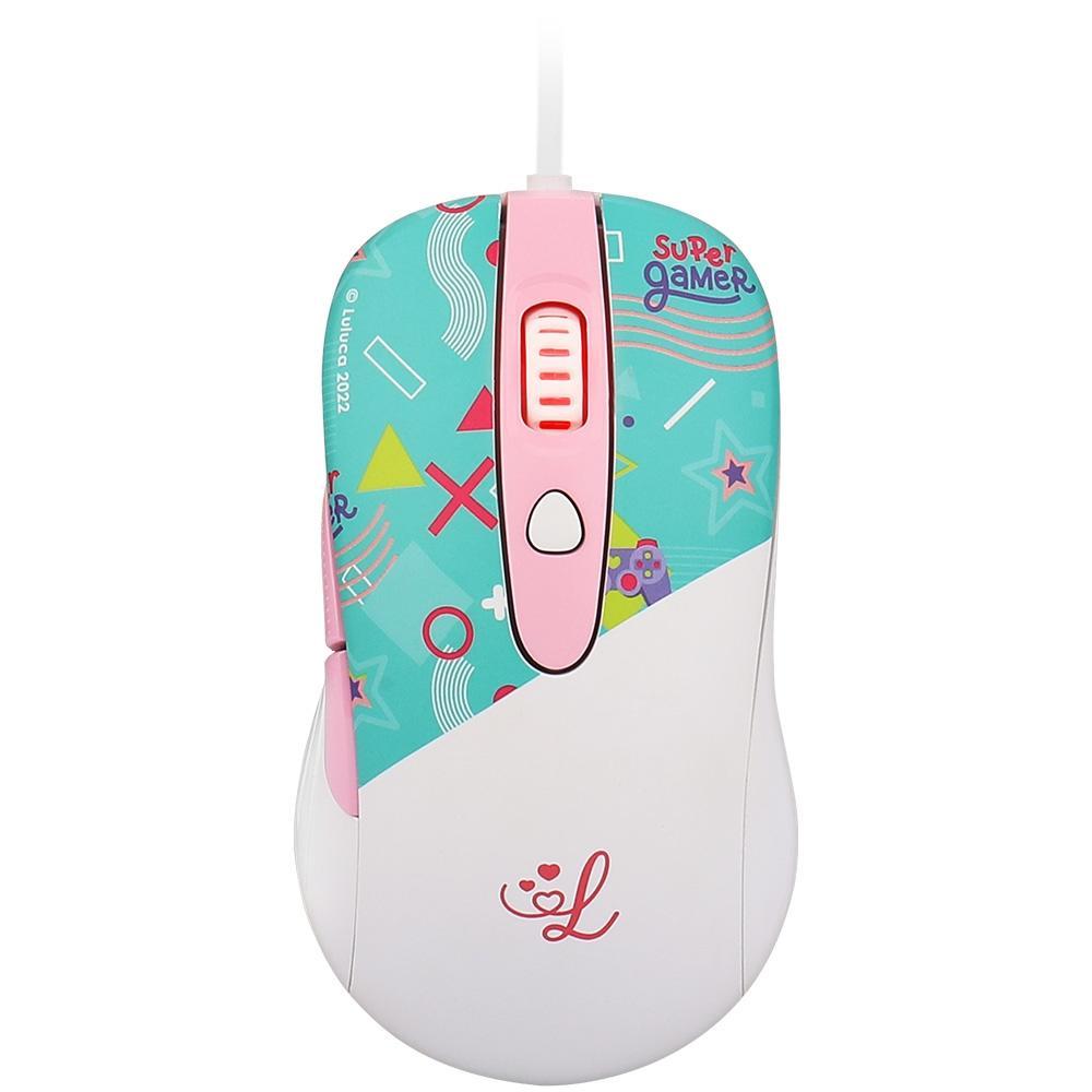 Mouse Gamer Redragon Luluca Cerberus, RGB, 7200DPI,5 Botões, USB - L703