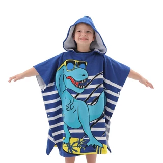 Poncho Infantil Atoalhado Roupão Banho Praia Piscina Verão em Oferta na Shopee