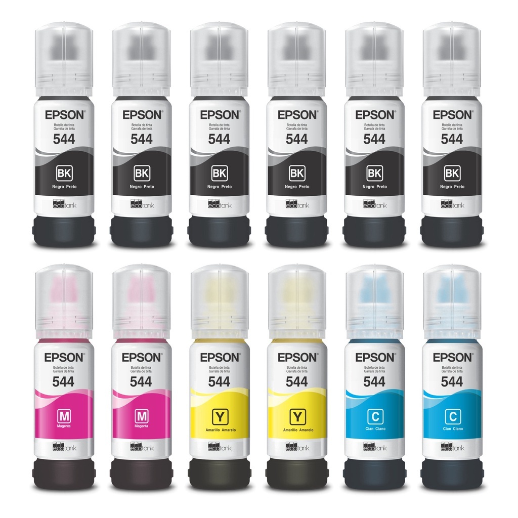 KIT 12 UNID. ECO T544 L3110 L3210 L3250