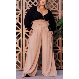 Calça Pantalona Plus Size