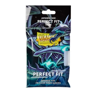 Sleeves Dragon Shield Perfect Fit Clear Japanese Size 59x86mm Yu-Gi-Oh!