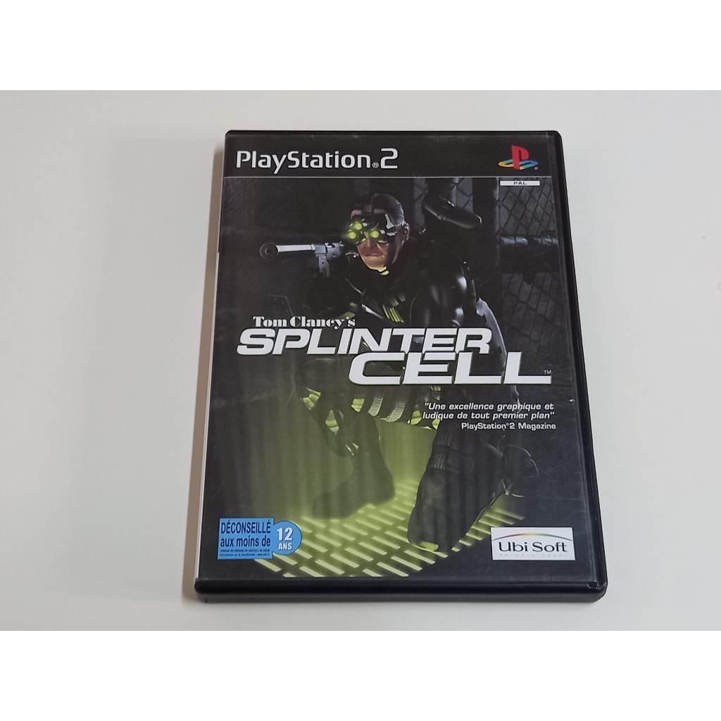 Tom Clancy's Splinter Cell Original Europeu Para Ps2 - Playstation 2 ...