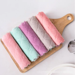 De Água Microfibras Pano De Limpeza Pano De Prato Forte Absorção