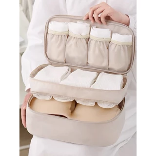 Bolsa Necessaire Divisória Maquiagem Roupa Acessórios Viagem Mala