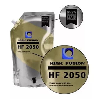 Pó de Toner HIGH FUSION HF2050 para D101 D104 D111 D116 D203 D205 Bag 1kg