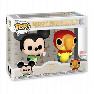 FUNKO POP MICKEY & ZÉ CARIOCA