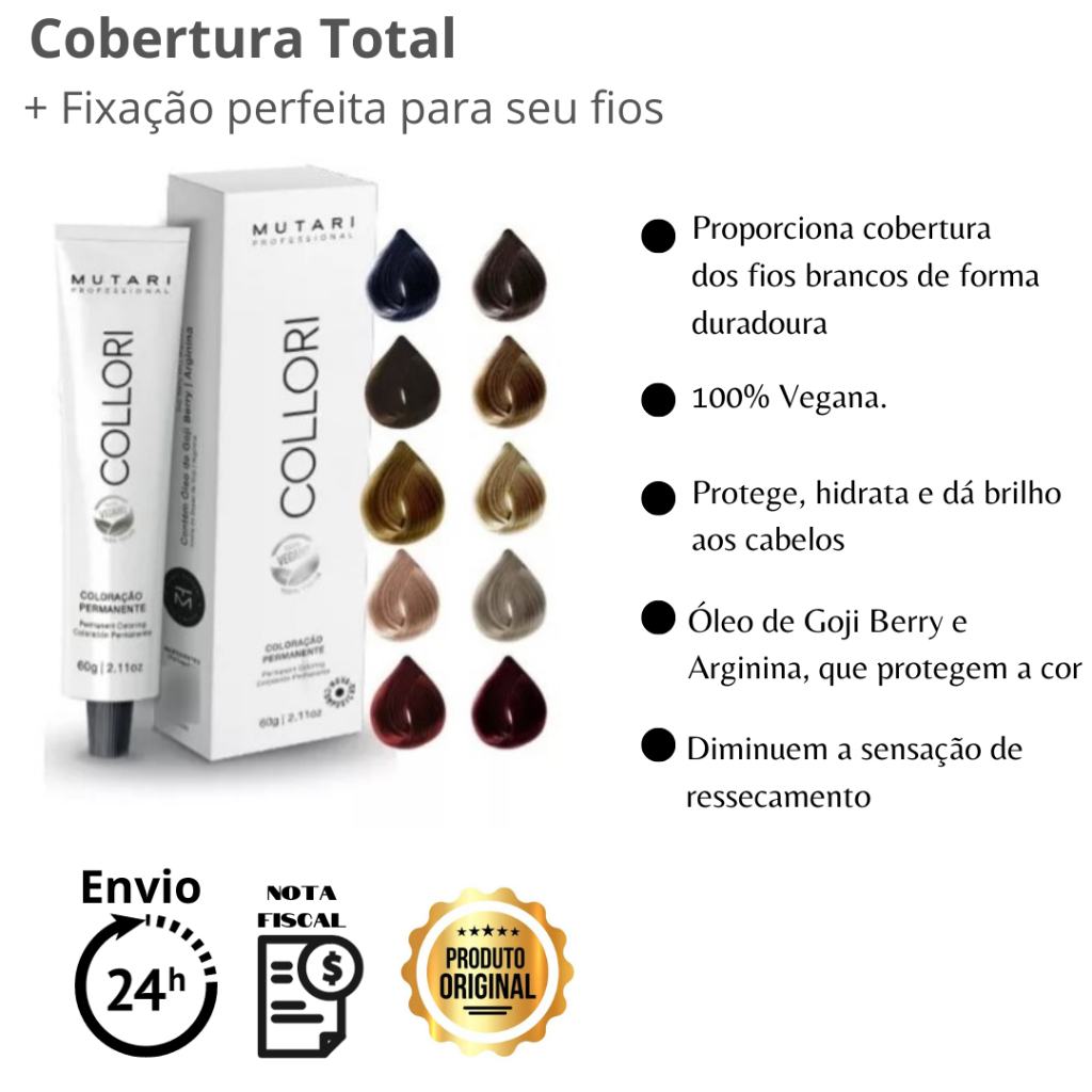 Coloração Mutari 60gr - Tinta Up Collori | Shopee Brasil