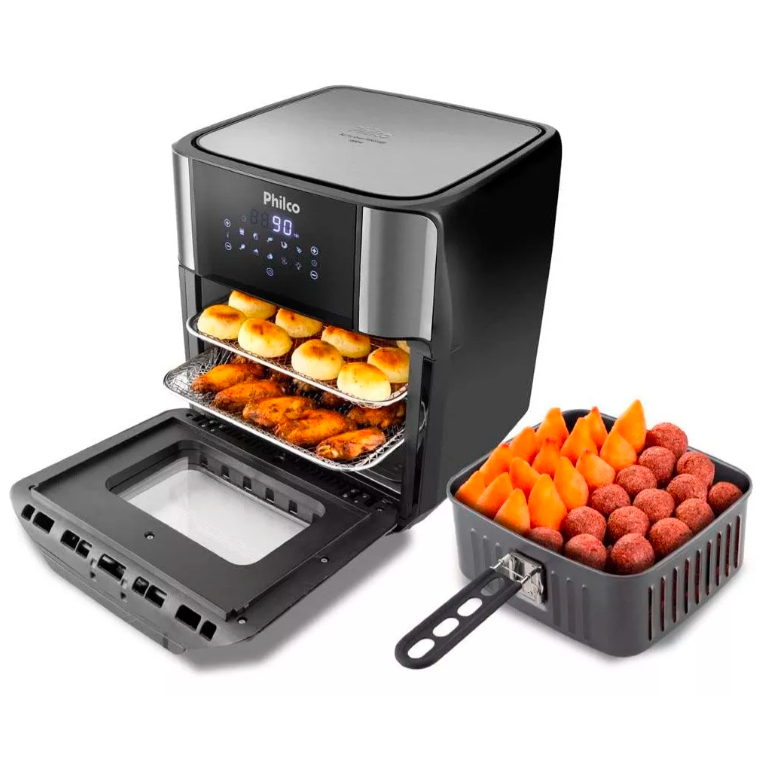 Fritadeira Air Fry Philco Gourmet PFR13P 8 Litros 220V - Carrefour -  Carrefour