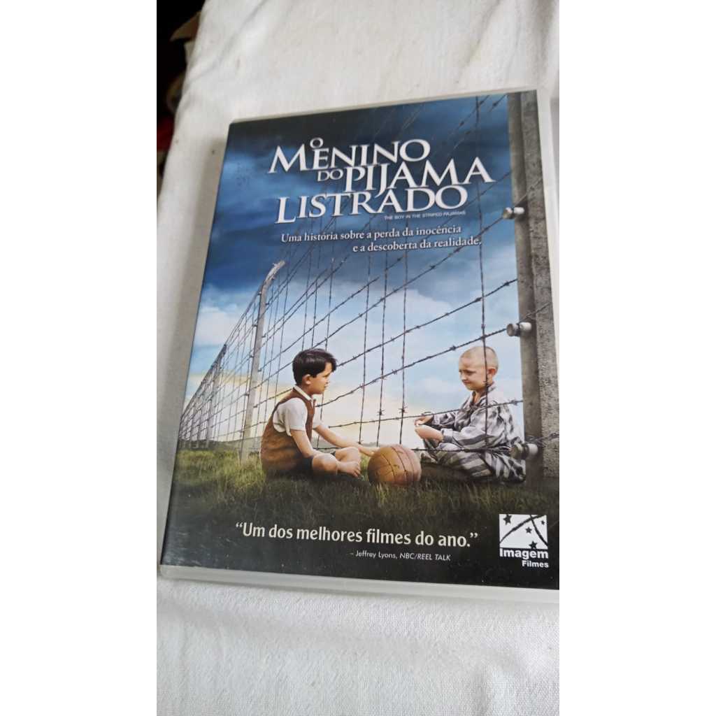 Dvd O Menino Do Pijama Listrado Shopee Brasil