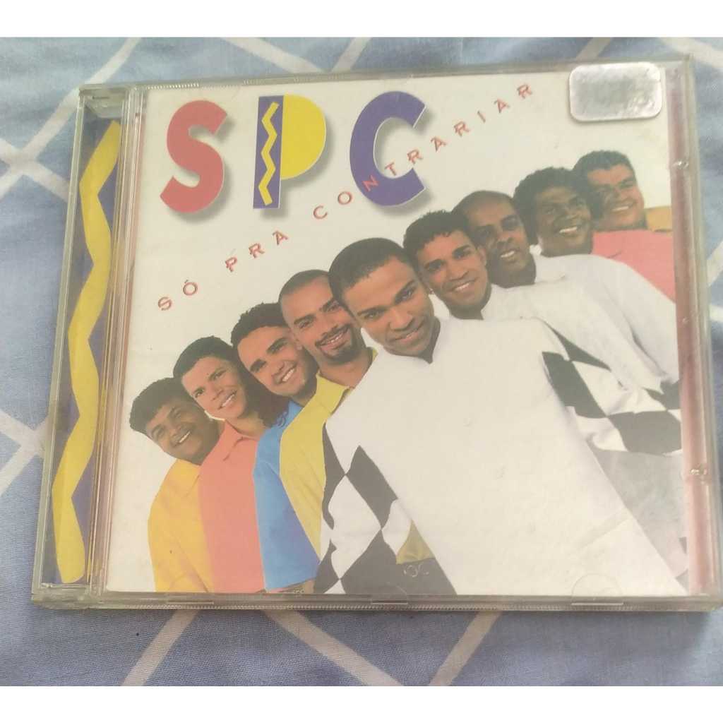 Box CD SPC Só Pra Contrariar incluindo santo santo Dueto com Glória Stefan  edição limitada 10 anos Só Pra Contrariar contendo 2 CDs + luva papelão de  proteção produto raríssimo lacrado de