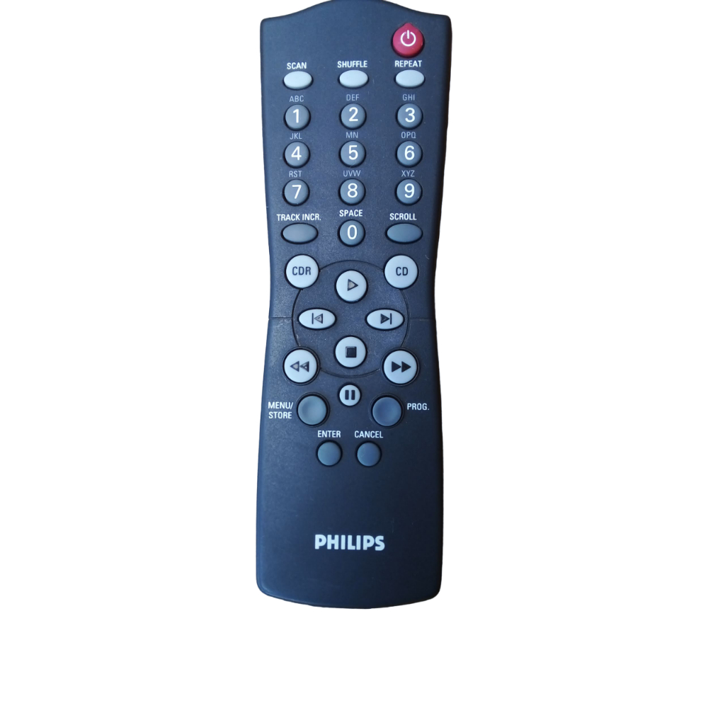 Controle Remoto Para Gravador Cd Philips Cdr570 Rc282921/01
