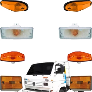 Kit Lanternas Caminhão Volkswagen Teto Pisca Frontal e Laterais em Oferta na Shopee