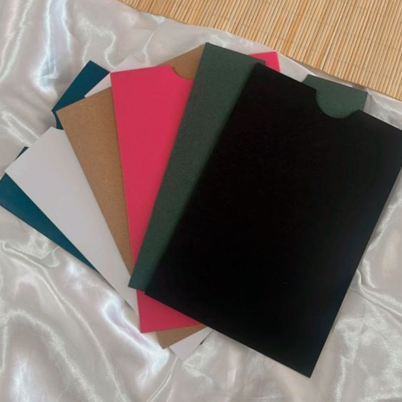 10 Envelopes luva para convite - convite casamento convite para festa envelope colorido - pronta entrega