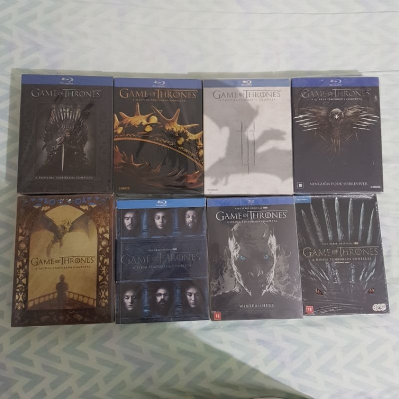 Blu-ray Box - Game of Thrones - 8ª Temporada Completa