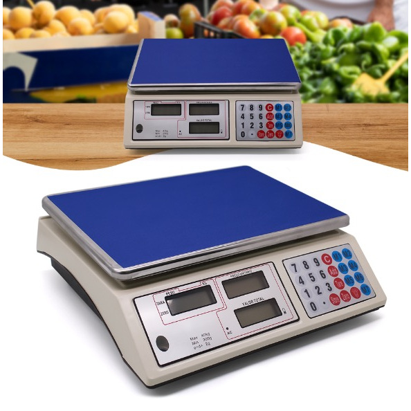 balança digital 40kg 110/220v eletrônica recarregável balanca digital ...