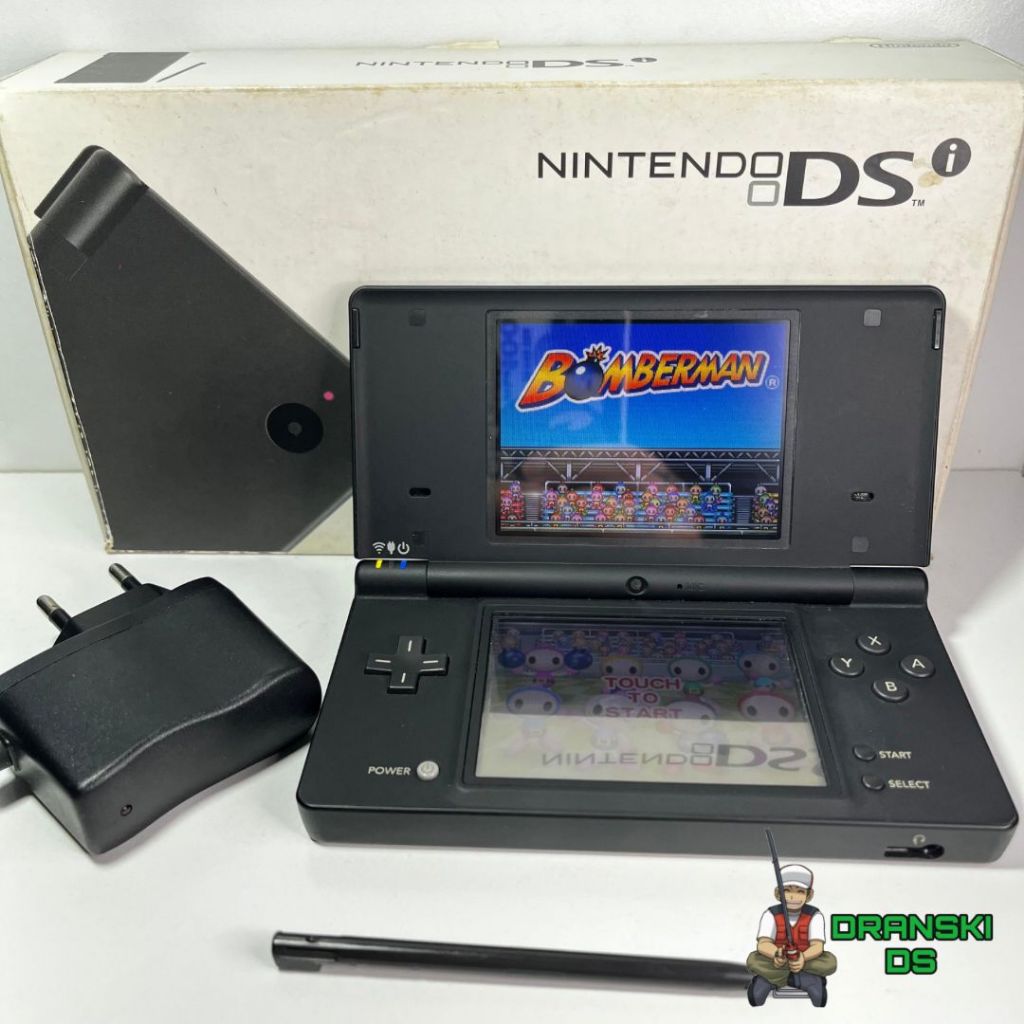 Nintendo DSI Black + 2GB Com Muitos Jogos