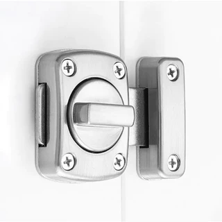 Trava Universal para Portas - Incluso Parafusos de Fixação