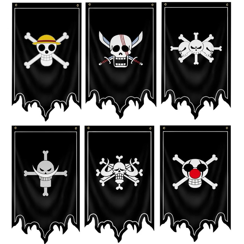Bandeira Pirata One Piece 50x30cm