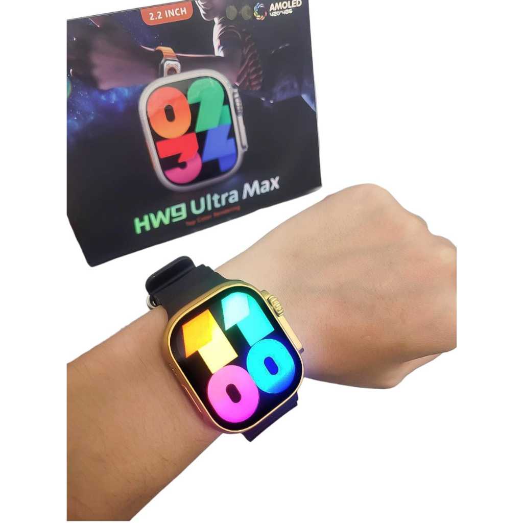 Relógio Smartwatch HW9 Ultra Max tela AMOLED - tamanho 49 mm