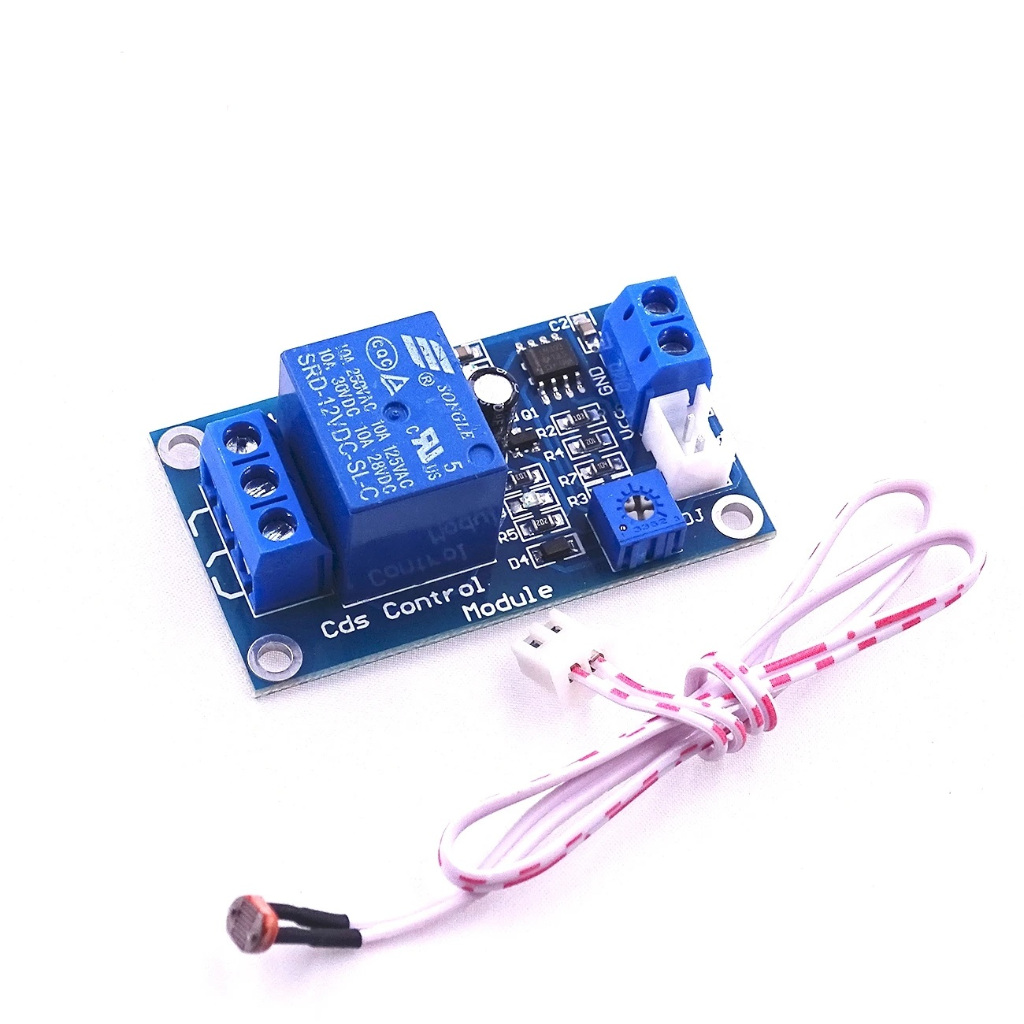 Módulo Sensor De Luz Xh-m131 * Com Acionamento A Rele 12v [ CODIGO 886 ...