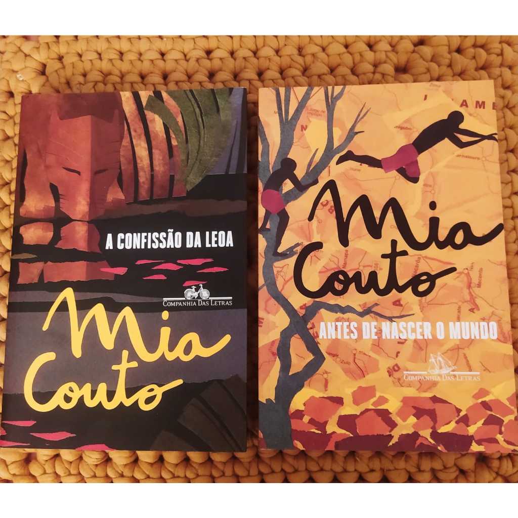 Kit Livros Mia Couto - A Confissão da Leoa + Antes de nascer o mundo ...