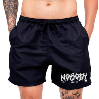 Bermuda Short Praia Nobody Masculino Mauricinho Várias Cores Verão Estilo De Rua Streetwear