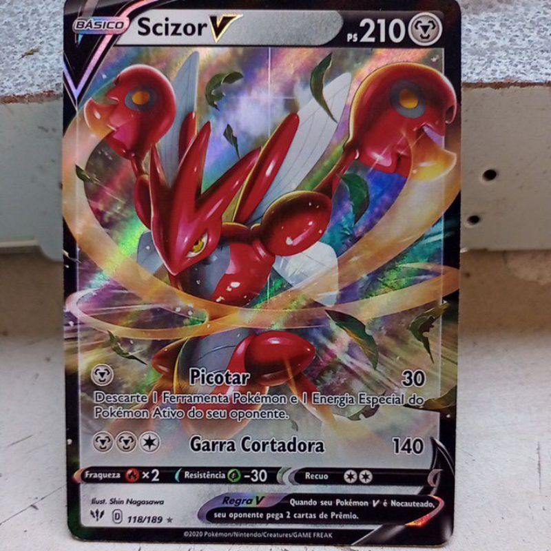 Scizor Cartas Pokémon TCG Original