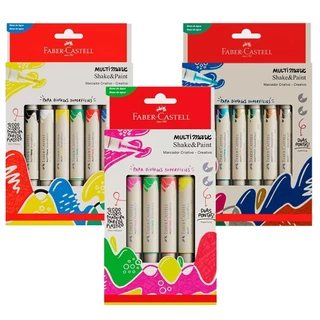 Marcador Multimark Permanente Ponta Dupla - Faber Castell - Escolha o Modelo