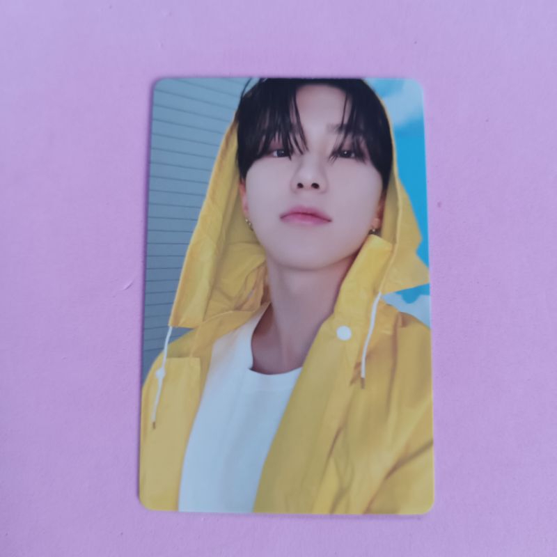 Photocard seventeen álbum SEVENTEENTH HEAVEN carat Hoshi Mingyu