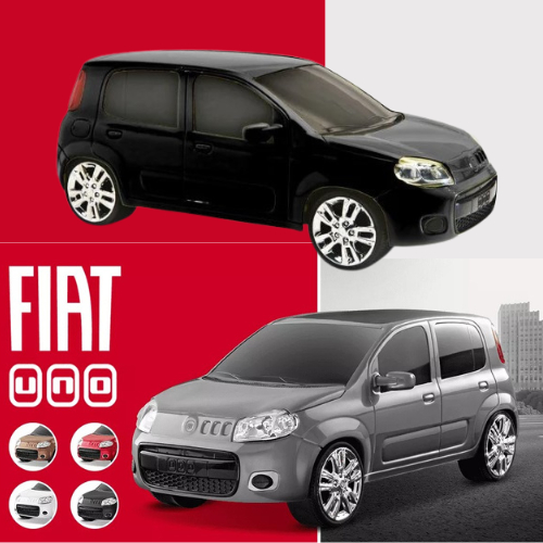 Veículos De Brinquedo Fiat Uno Infantil Colecionável