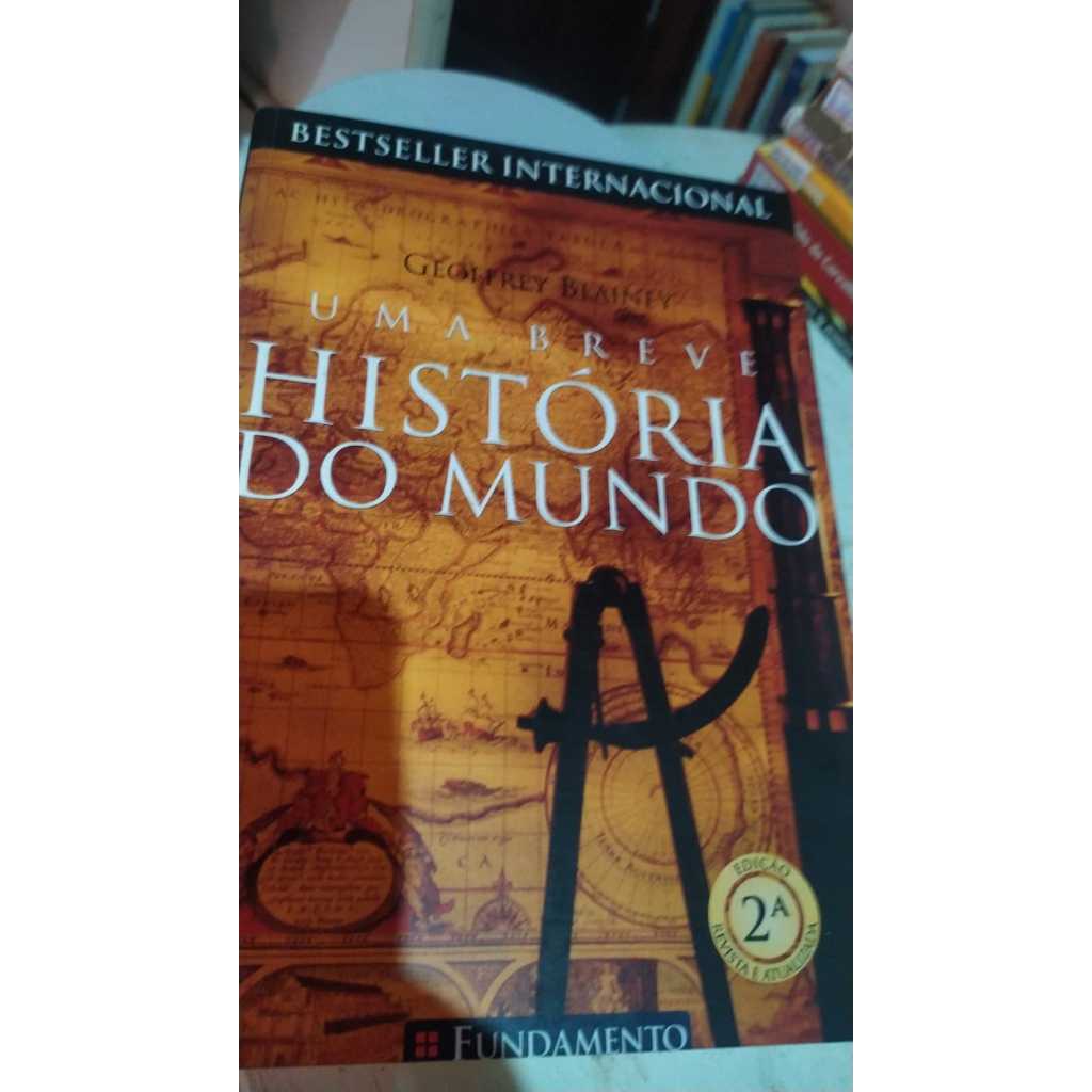 Livro UMA BREVE HISTORIA DO MUNDO | Shopee Brasil